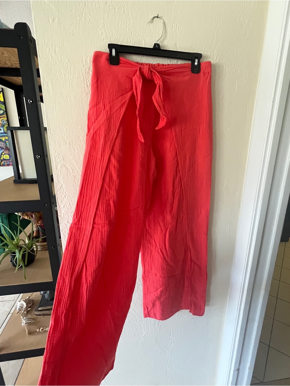 Young Fabulous & Broke Coral Wide Leg Pants